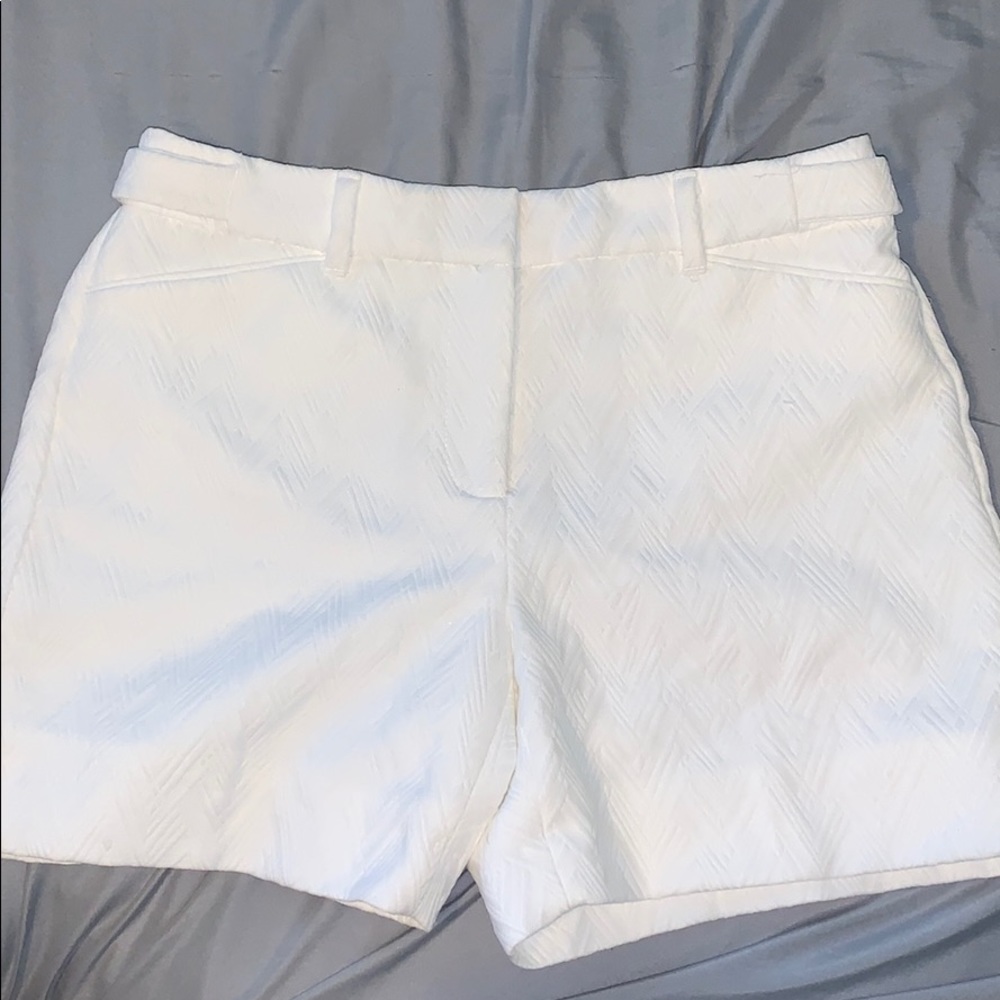 White House Black Market White Shorts